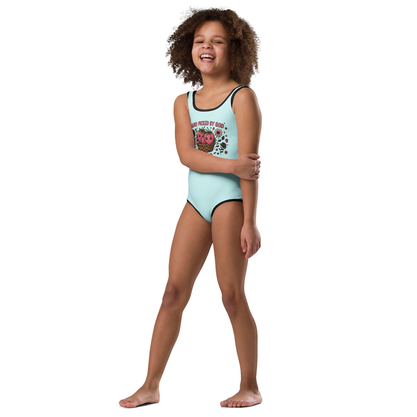 Handpicked By Him Christian Kids Swimsuit - ClaimedbyGodDesigns