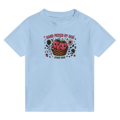Handpicked Christian Baby Crewneck T-shirt - ClaimedbyGodDesigns