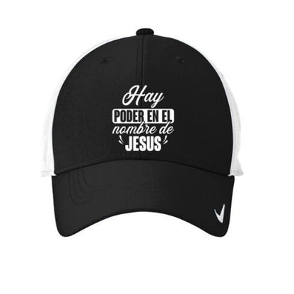Hay Poder En El Nombre Adult Spanish Christian Hat - ClaimedbyGodDesigns