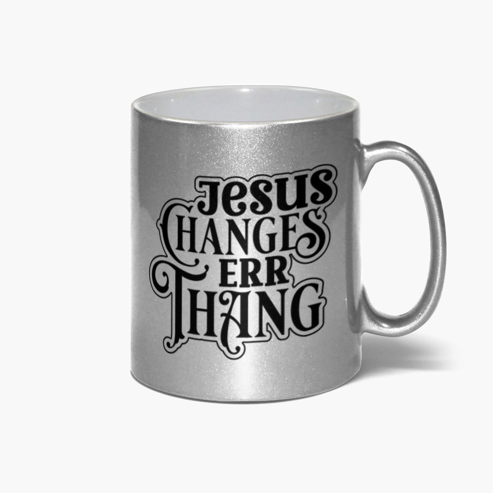 He Changes Err Thang Christian Metallic Mug - ClaimedbyGodDesigns