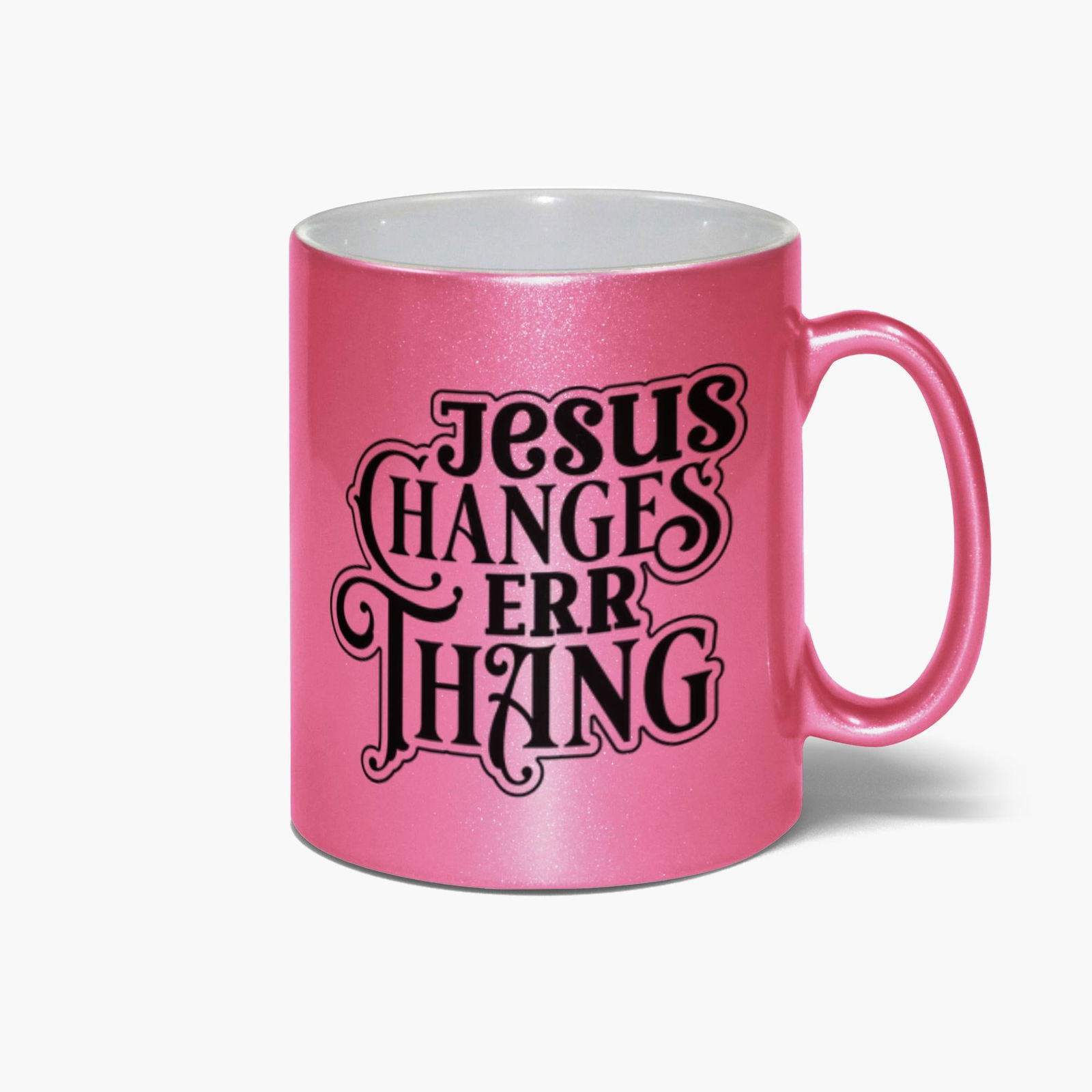 He Changes Err Thang Christian Metallic Mug - ClaimedbyGodDesigns