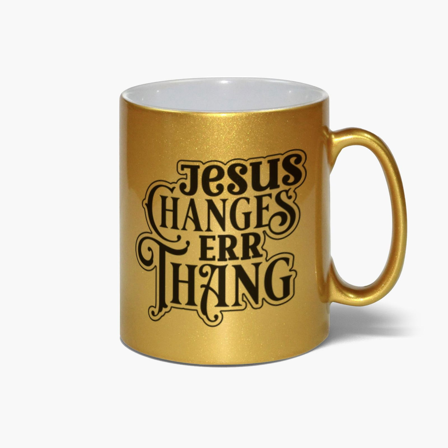 He Changes Err Thang Christian Metallic Mug - ClaimedbyGodDesigns