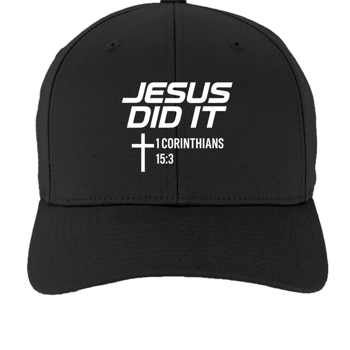 He Did It Christian Kids Hat - ClaimedbyGodDesigns