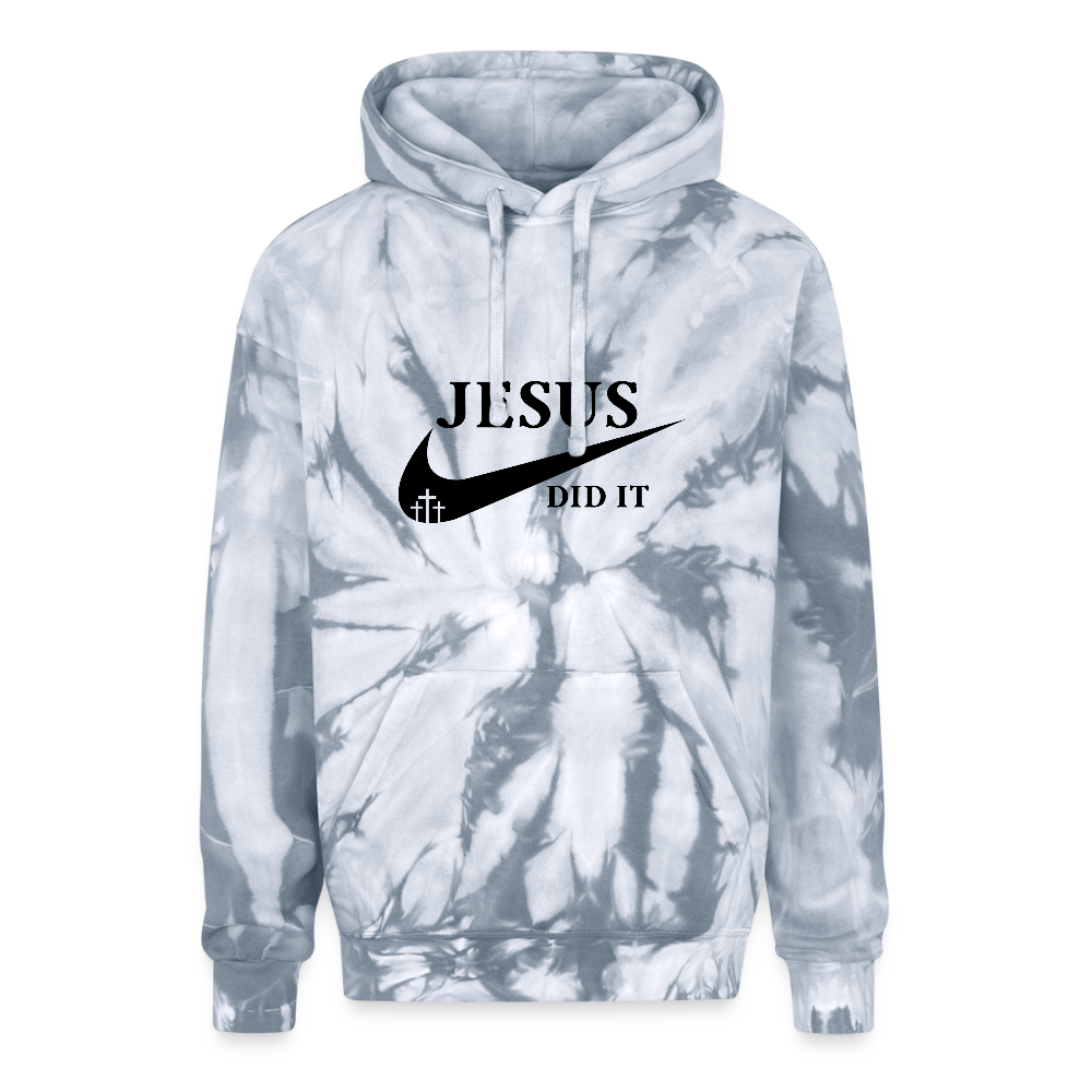 He Did It Christian Unisex Adult Tie Dye Hooded Sweatshirt - ClaimedbyGodDesigns