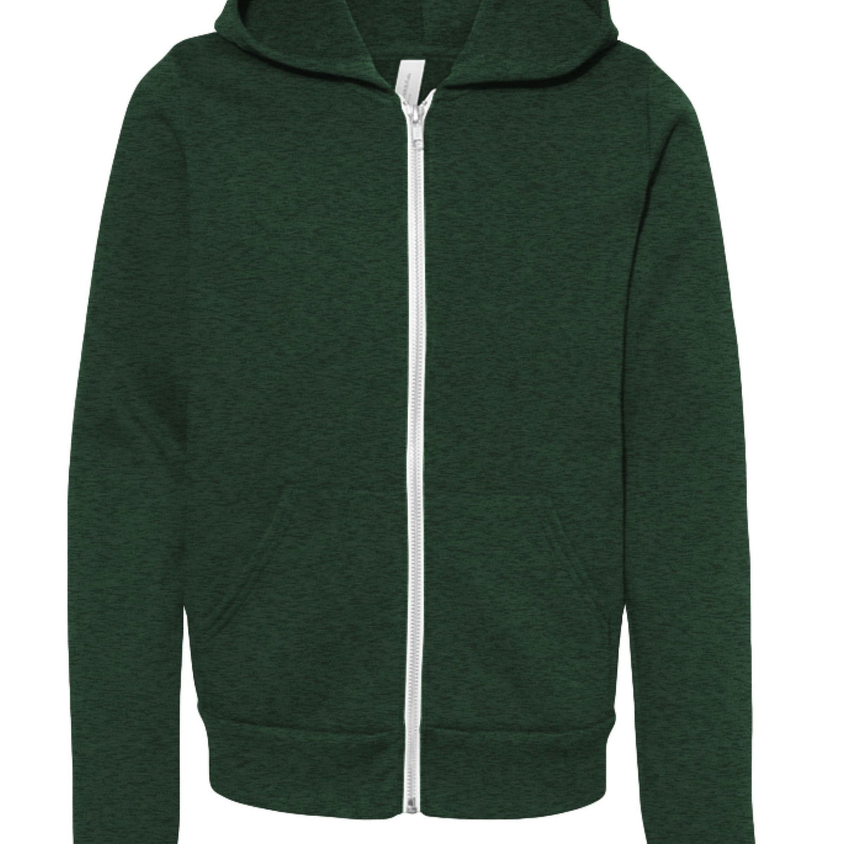 He Did It Youth Christian Fleece Full-Zip Hooded Sweatshirt - ClaimedbyGodDesigns