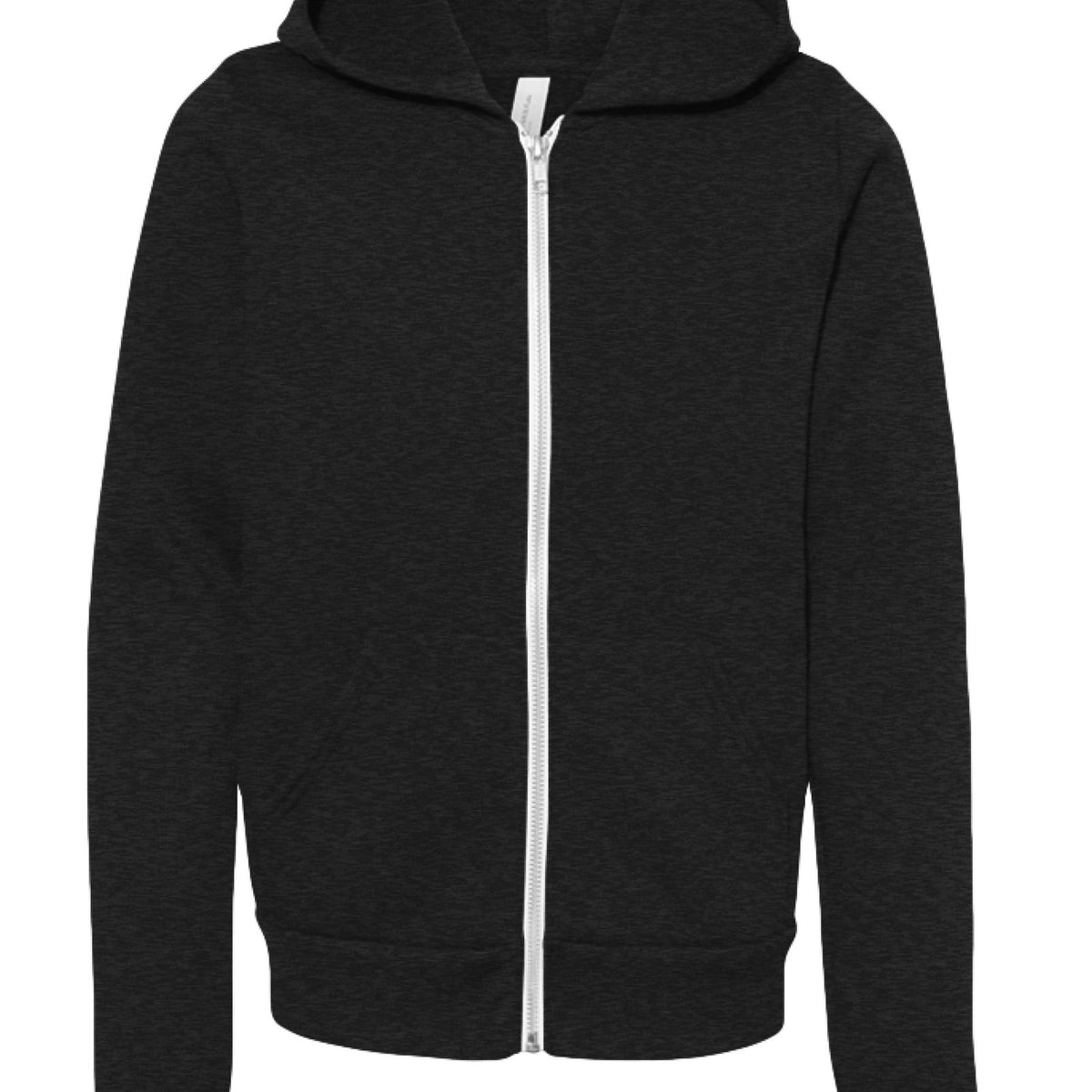 He Did It Youth Christian Fleece Full-Zip Hooded Sweatshirt - ClaimedbyGodDesigns