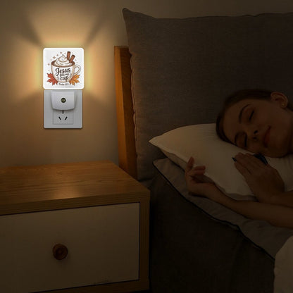 He Fills My Cup Christian Kids Night Light - ClaimedbyGodDesigns