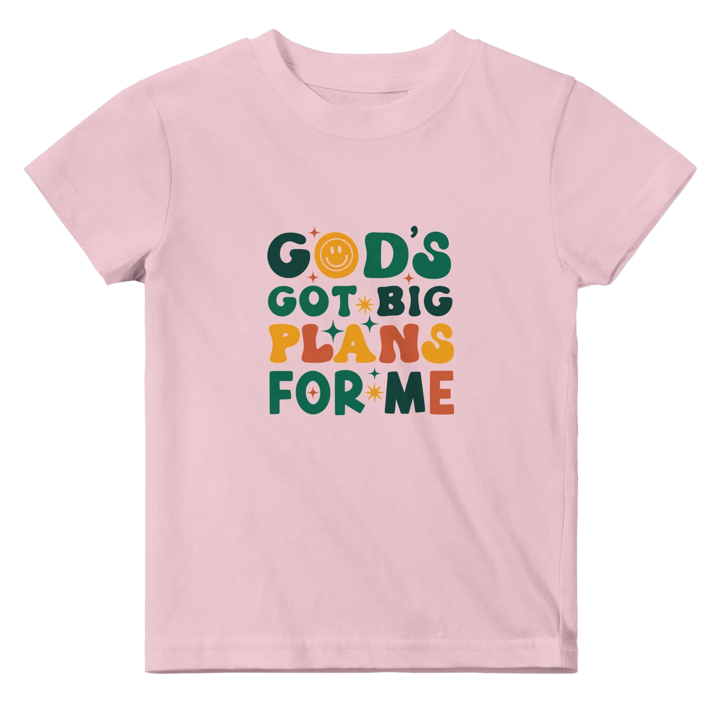He Has Big Plans For Me Christian Baby Crewneck T-shirt - ClaimedbyGodDesigns
