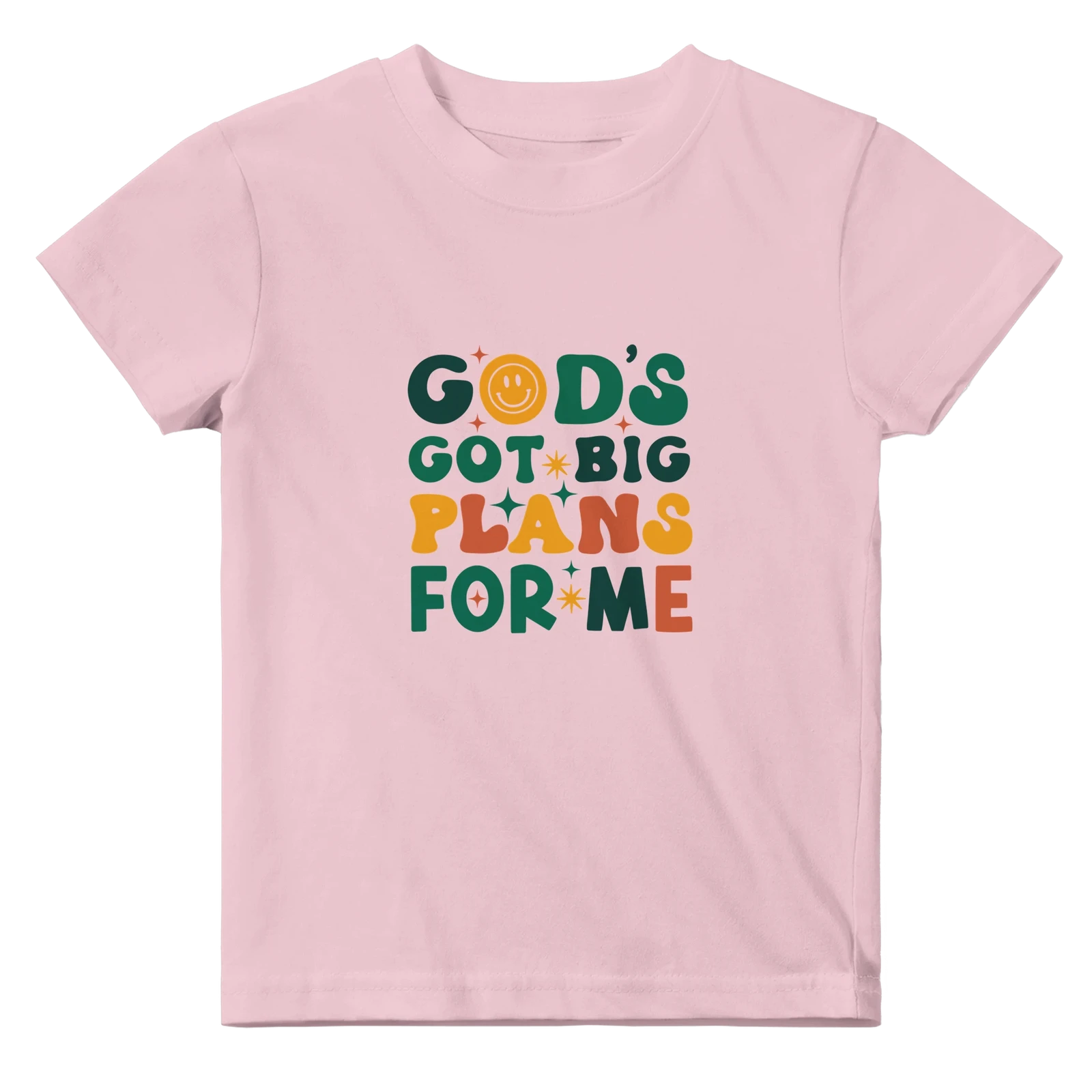 He Has Big Plans For Me Christian Baby Crewneck T-shirt - ClaimedbyGodDesigns