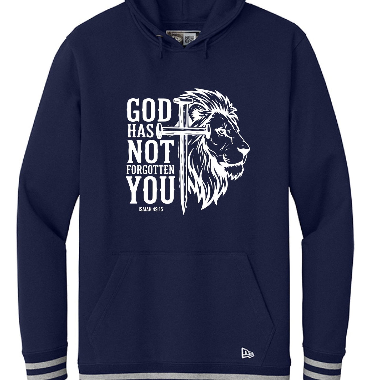 He Has Not Forgotten You Unisex Pullover Hooded Sweatshirt - ClaimedbyGodDesigns