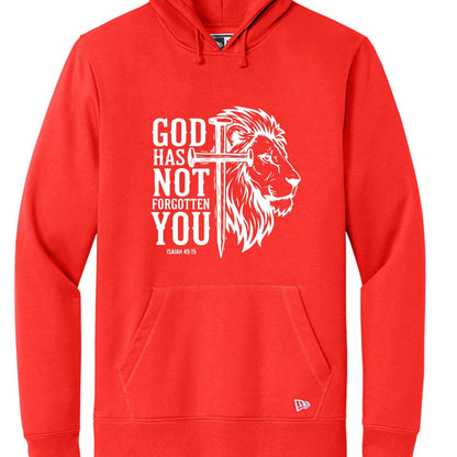He Has Not Forgotten You Unisex Pullover Hooded Sweatshirt - ClaimedbyGodDesigns