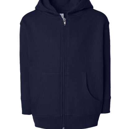 He Is Bigger Than Your Bad Dreams Toddler Christian Full-Zip Hooded Sweatshirt - ClaimedbyGodDesigns