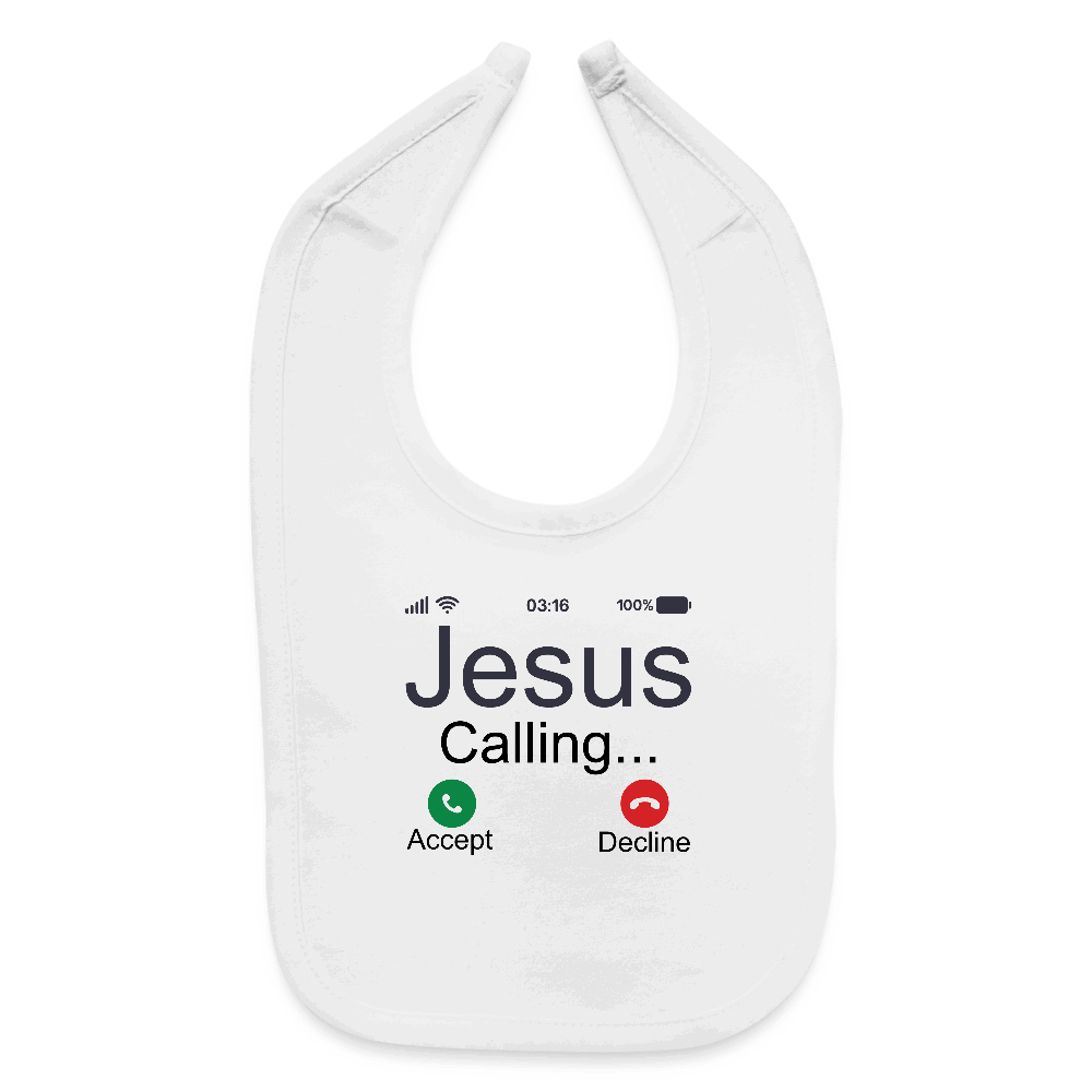 He Is Calling Christian Baby Bib - ClaimedbyGodDesigns