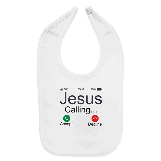 He Is Calling Christian Baby Bib - ClaimedbyGodDesigns