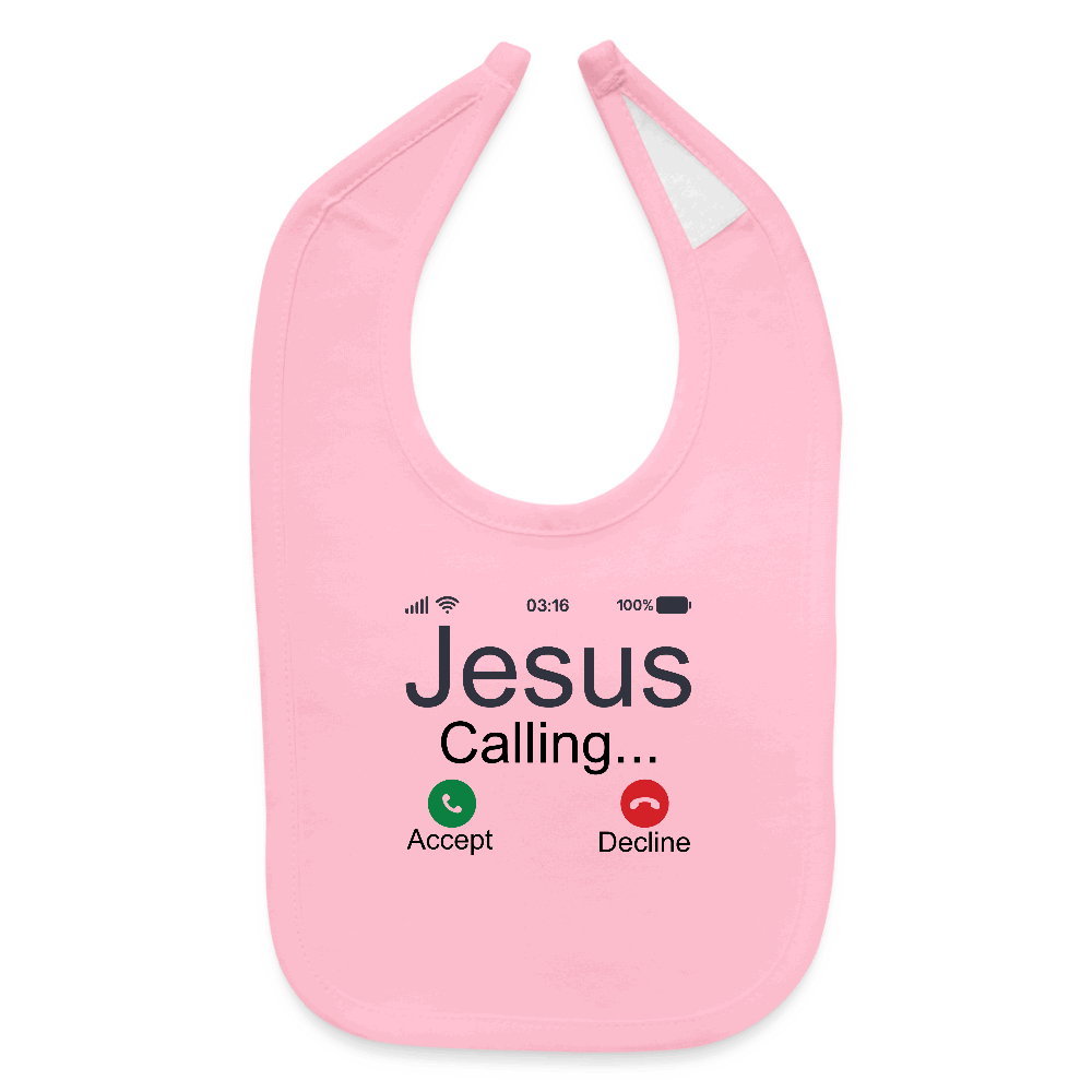 He Is Calling Christian Baby Bib - ClaimedbyGodDesigns