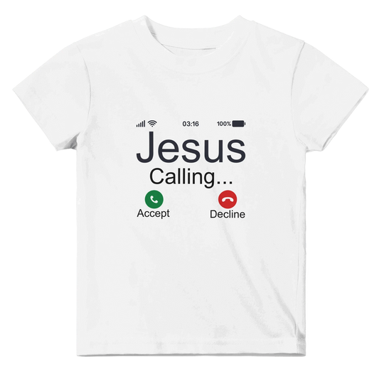 He Is Calling Christian Baby Crewneck T-shirt - ClaimedbyGodDesigns