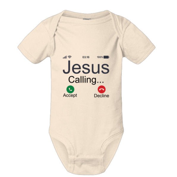 He Is Calling Christian Baby Jumpsuit - ClaimedbyGodDesigns