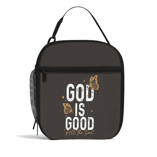 He Is Good Insulated Christian Lunch Box for Kids - ClaimedbyGodDesigns