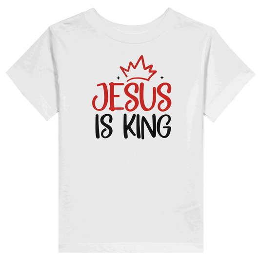 He Is King Christian Toddler T-Shirt - ClaimedbyGodDesigns
