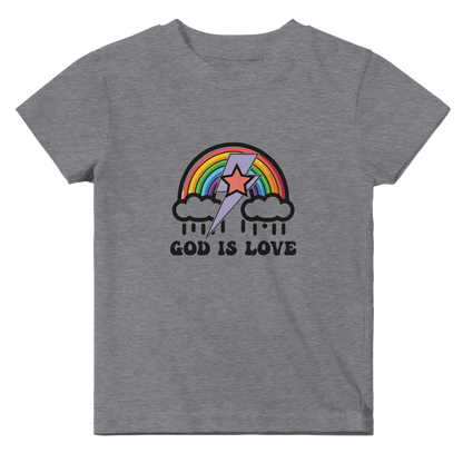 He Is Love Christian Baby Crewneck T-shirt - ClaimedbyGodDesigns