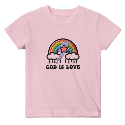 He Is Love Christian Baby Crewneck T-shirt - ClaimedbyGodDesigns