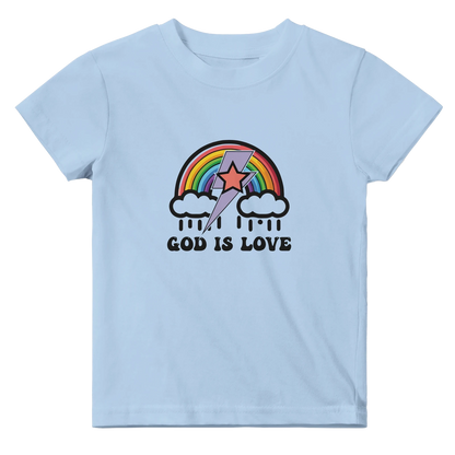 He Is Love Christian Baby Crewneck T-shirt - ClaimedbyGodDesigns