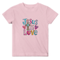 He Is Love Christian Baby Crewneck T-shirt - ClaimedbyGodDesigns
