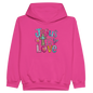 He Is Love Christian Midweight Fleece Youth Hooded Sweatshirt - ClaimedbyGodDesigns