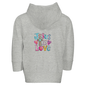 He Is Love Christian Toddler Zip Fleece Hooded Sweatshirt - ClaimedbyGodDesigns