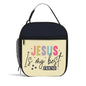 He Is My Best Friend Insulated Christian Lunch Box for Kids - ClaimedbyGodDesigns