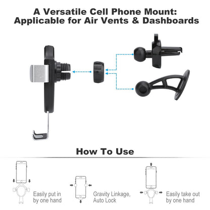 He Is My Strength Christian Car Mount Mobile Phone Holder - ClaimedbyGodDesigns