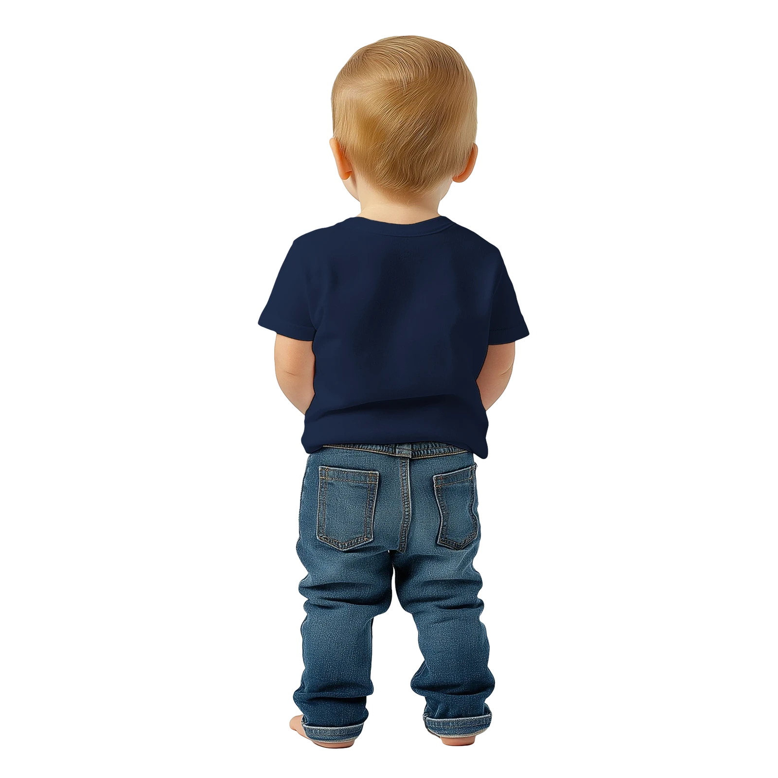 He Is My Superhero Christian Baby Crewneck T-shirt - ClaimedbyGodDesigns