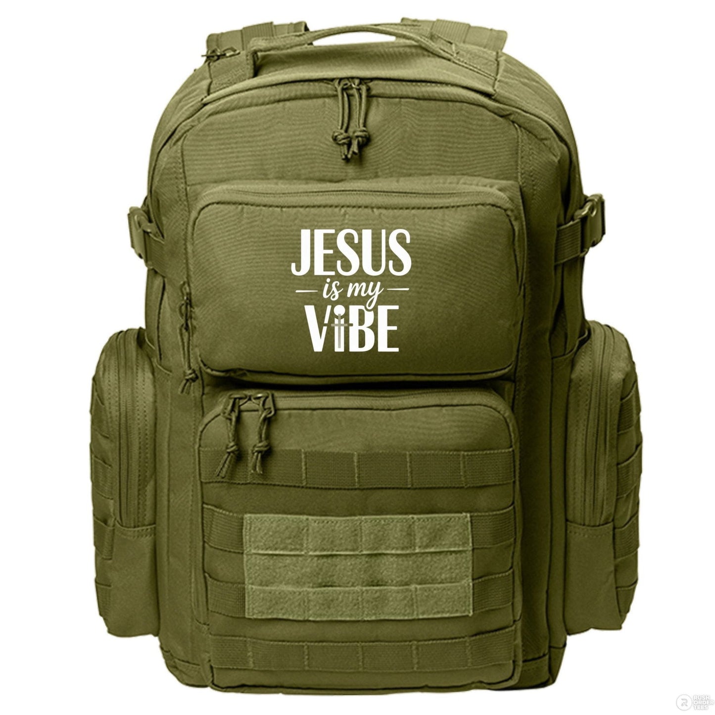 He Is My Vibe Christian Backpack - ClaimedbyGodDesigns