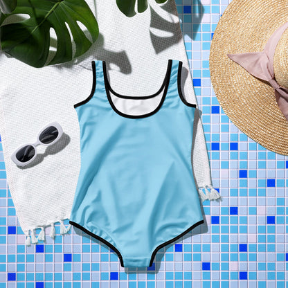 He Is My Vibe Youth Christian Swimsuit - ClaimedbyGodDesigns
