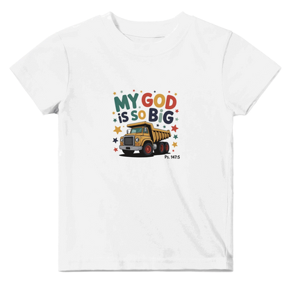 He Is So Big Christian Classic Baby Crewneck T-shirt - ClaimedbyGodDesigns