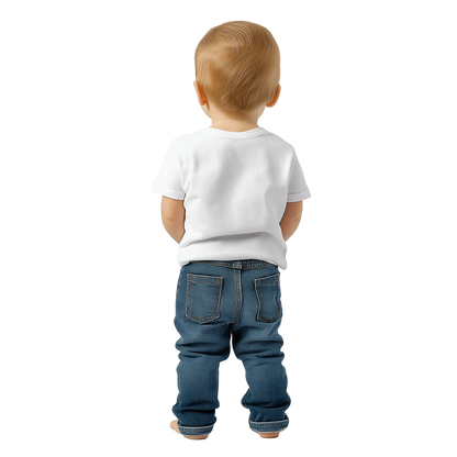 He Is So Big Christian Classic Baby Crewneck T-shirt - ClaimedbyGodDesigns