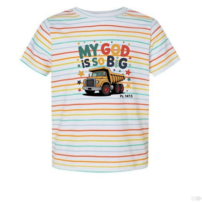 He Is So Big Toddler Christian T-shirt - ClaimedbyGodDesigns