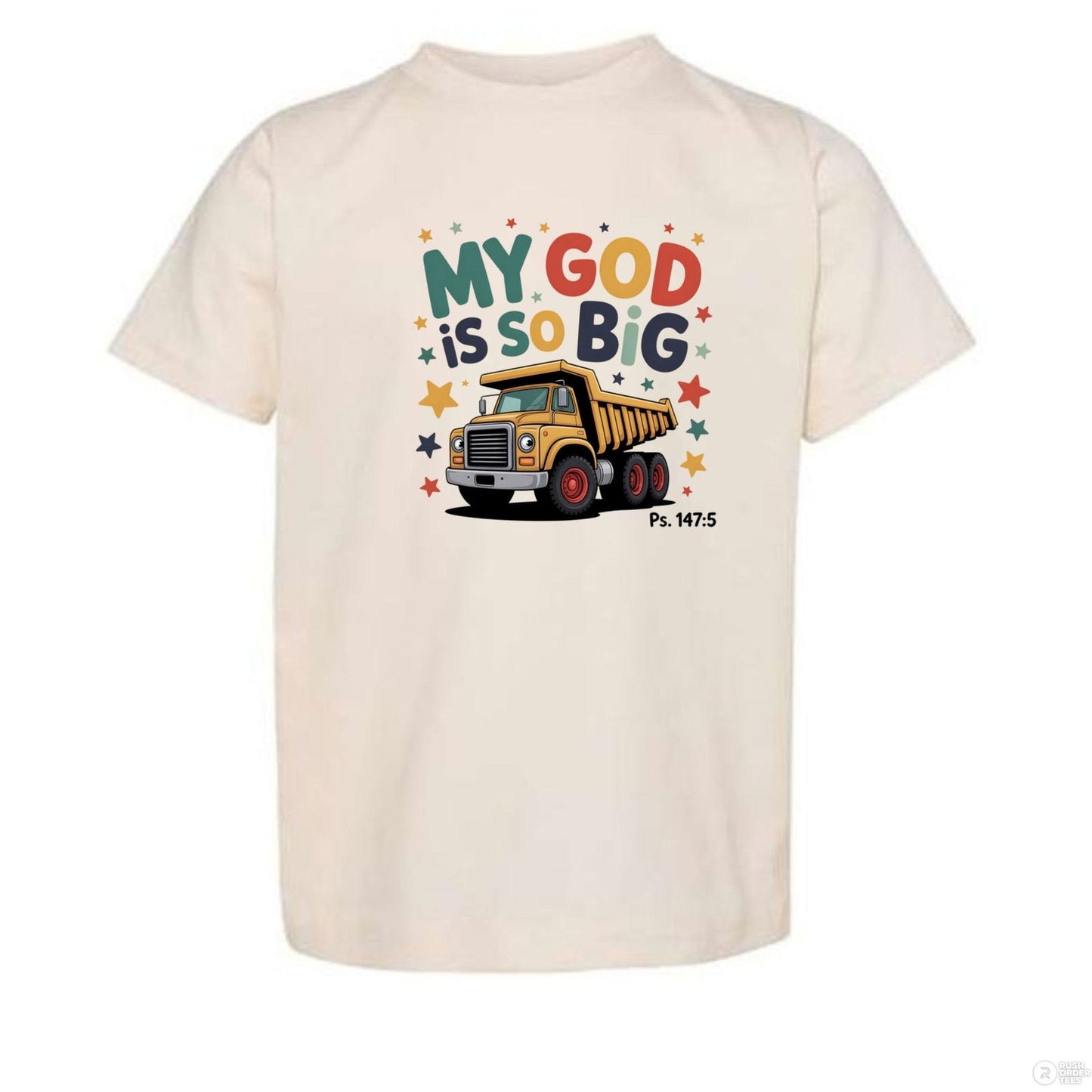 He Is So Big Toddler Christian T-shirt - ClaimedbyGodDesigns