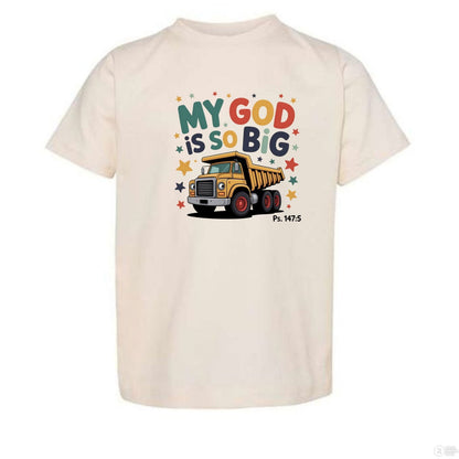 He Is So Big Toddler Christian T-shirt - ClaimedbyGodDesigns
