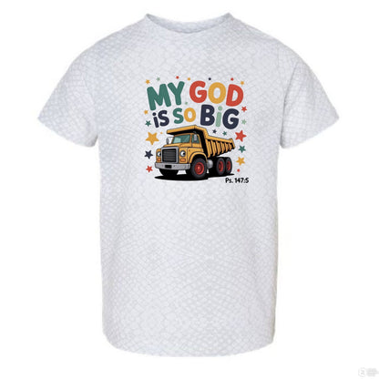 He Is So Big Toddler Christian T-shirt - ClaimedbyGodDesigns