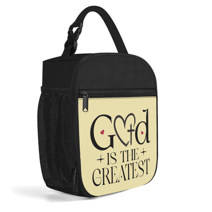 He Is The Greatest Insulated Christian Lunch Box for Kids - ClaimedbyGodDesigns
