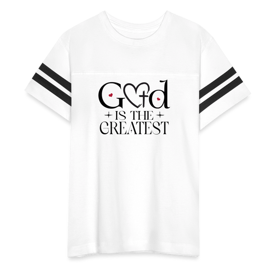 He Is The Greatest Youth Christian Football T-shirt - ClaimedbyGodDesigns
