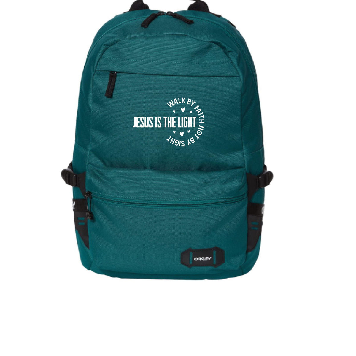 He Is The Light Christian Street Backpack - ClaimedbyGodDesigns