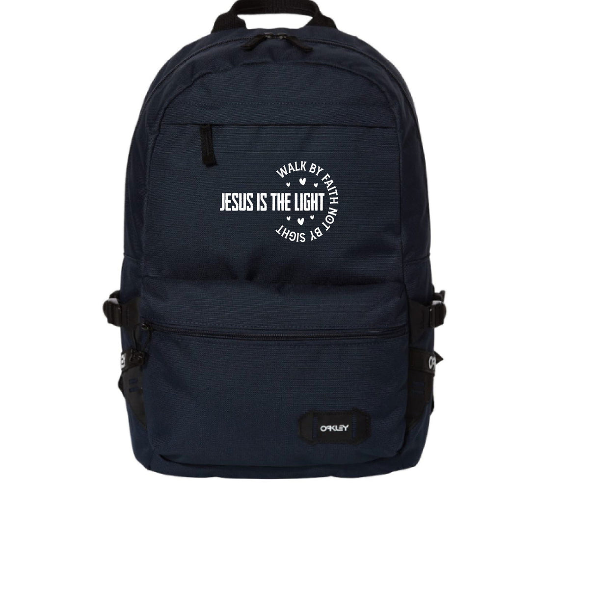 He Is The Light Christian Street Backpack - ClaimedbyGodDesigns