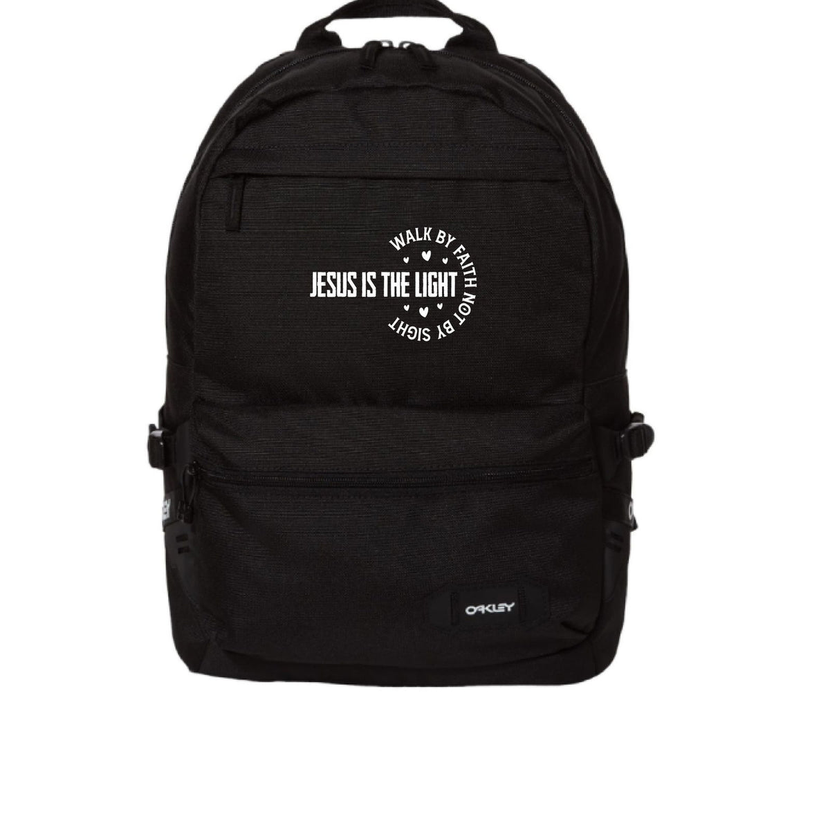 He Is The Light Christian Street Backpack - ClaimedbyGodDesigns