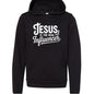He Is The Real Influencer Youth Christian Sponge Fleece Pullover Hooded Sweatshirt - ClaimedbyGodDesigns