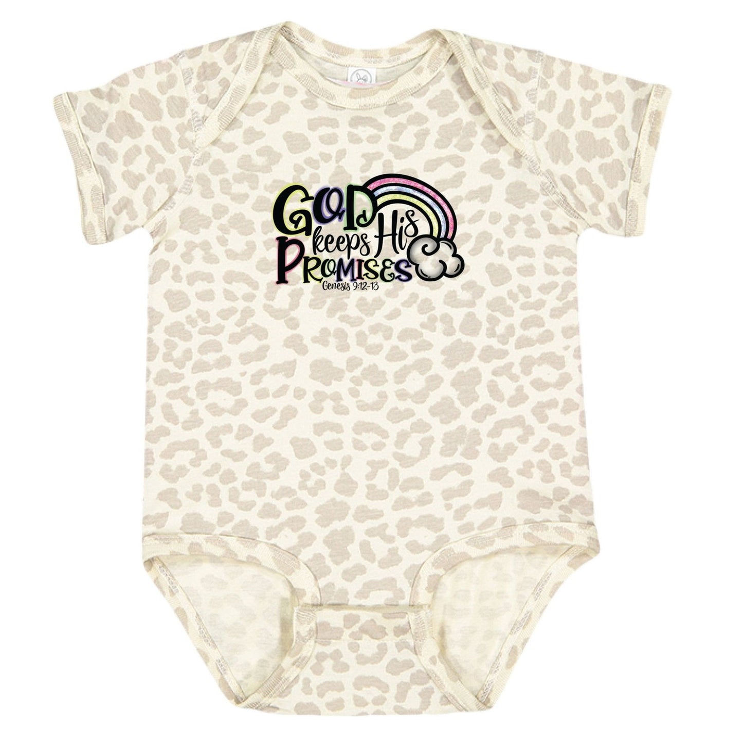 He Keeps His Promises Christian Baby Bodysuit - ClaimedbyGodDesigns