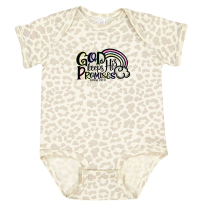 He Keeps His Promises Christian Baby Bodysuit - ClaimedbyGodDesigns