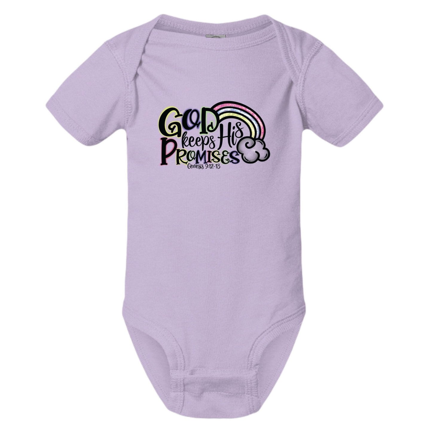 He Keeps His Promises Christian Baby Bodysuit - ClaimedbyGodDesigns