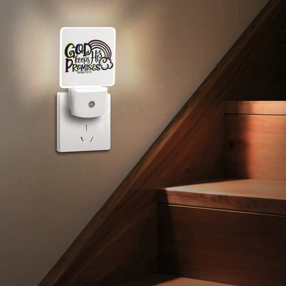 He Keeps His Promises Christian Night Light For Kids - ClaimedbyGodDesigns